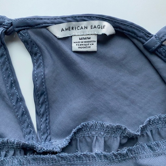 American Eagle cowl neck babydoll tank - Picture 4 of 7